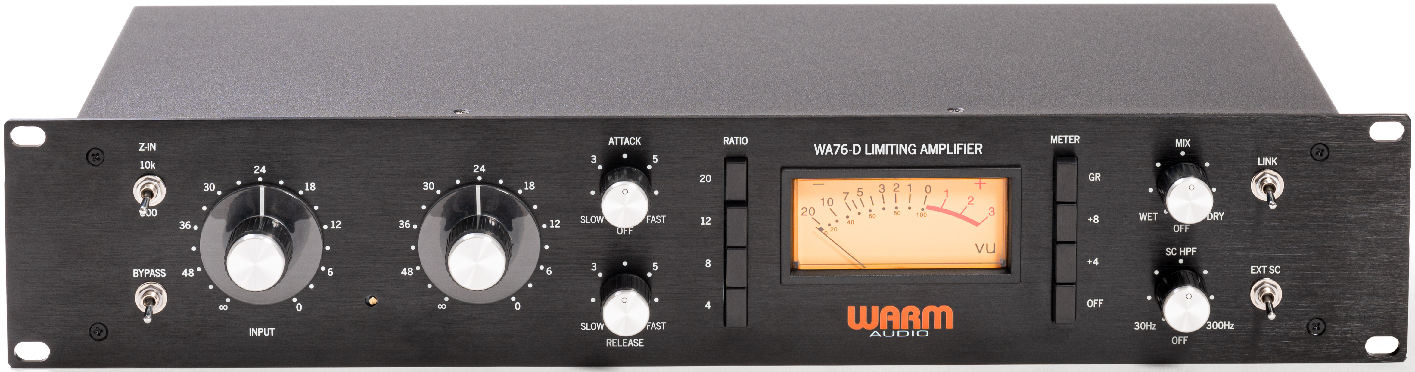 Warm Audio WA76-D Single Channel Clean Gain Discrete FET Compressor